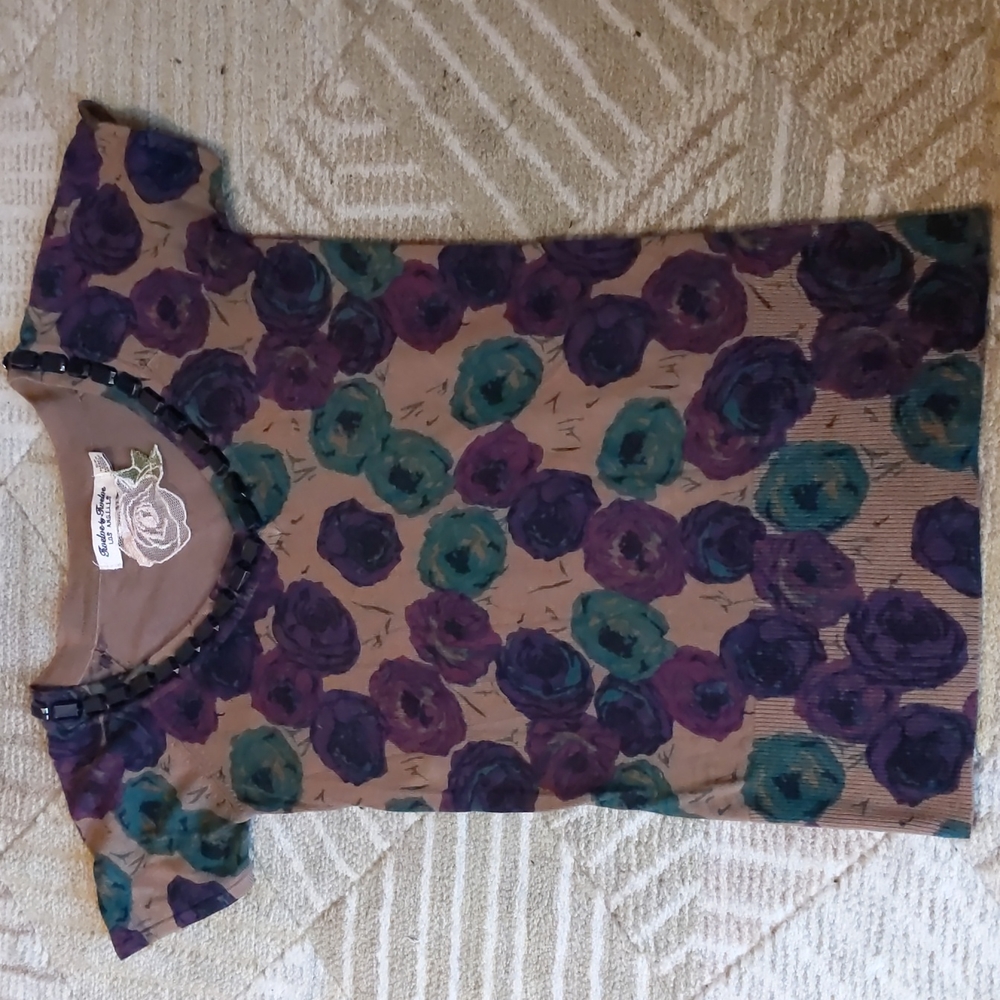 Twelve by Twelve floral sweater